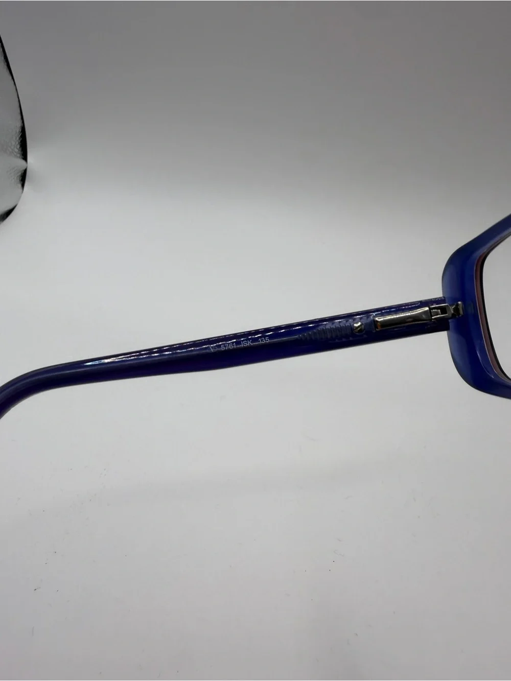 Valentino Italy V5761 ISK 53-14-135 Tortoise/Lavender Eyeglasses Frame IM77 blue